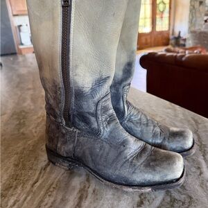 Frye Tan Leather Boots